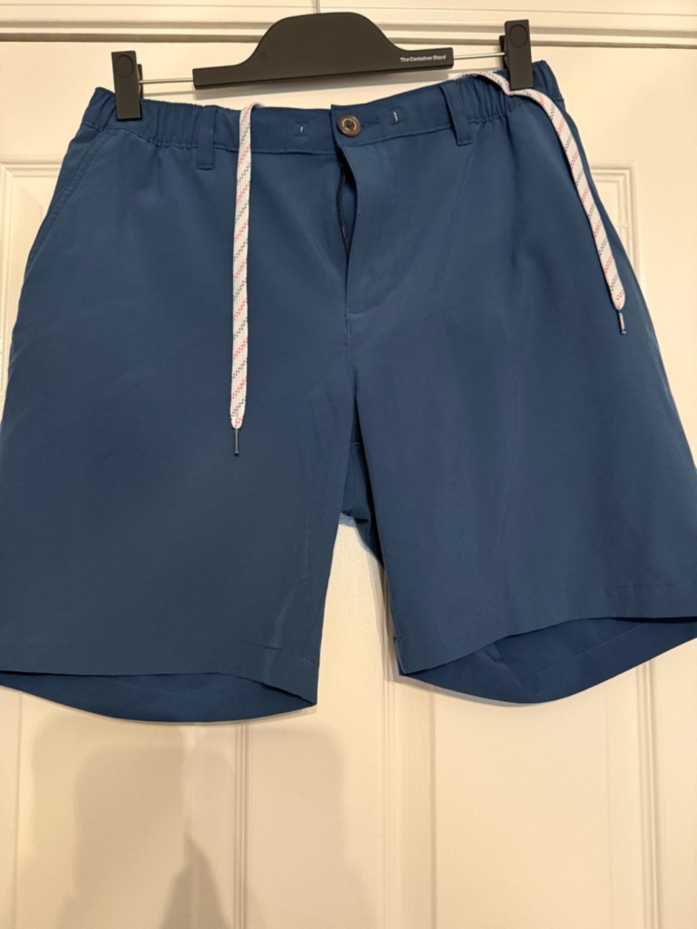 chubbies Navy Blue Elastic Waist Shorts